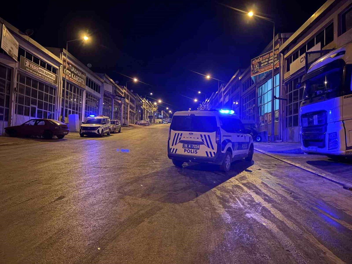 Çorum'da iş yerinde bıçaklı kavga: 2 yaralı