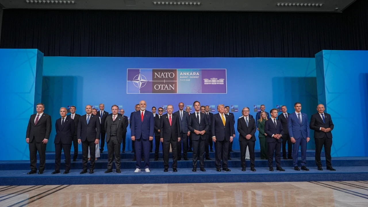Beştepe'de NATO Liderler Zirvesi Başladı: Aile Fotoğrafı Çekildi