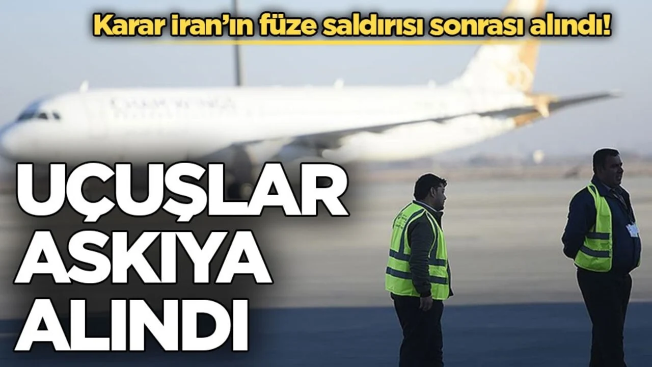 Karar İran’ın füze saldırısı sonrası alındı! Şam’da uçuşlar 12 saat askıya alındı