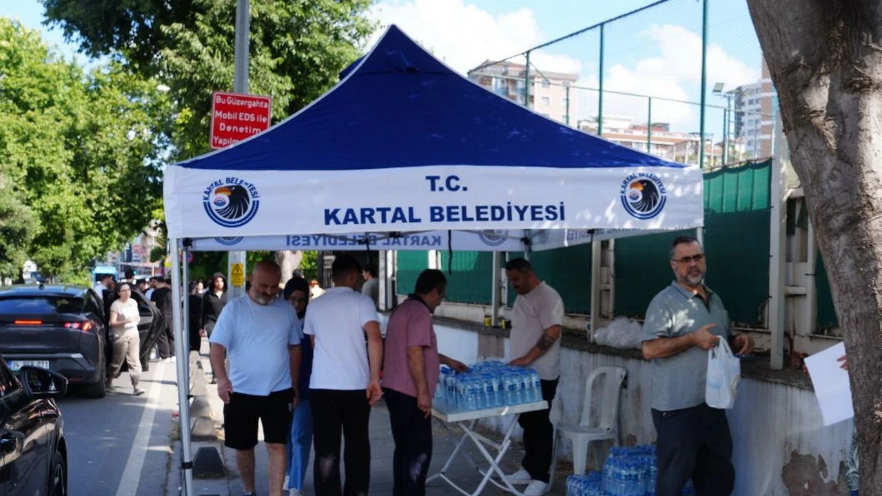 Kartal Belediyesi YKS’ye Giren Öğrencileri ve Ailelerini Unutmadı