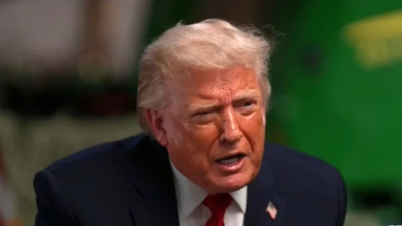 ABD Başkanı Donald Trump, gazeteciye sinirlenip yayını terk etti