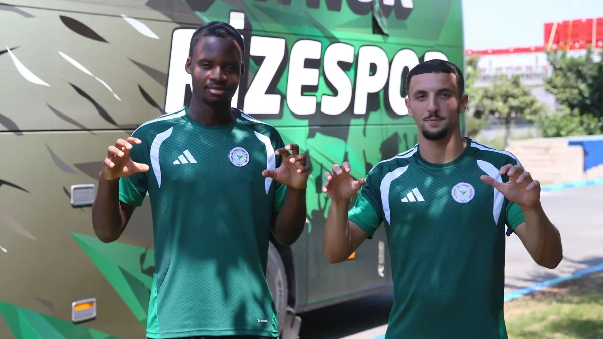 Çaykur Rizespor'un yeni transferlerinden camiaya mesaj