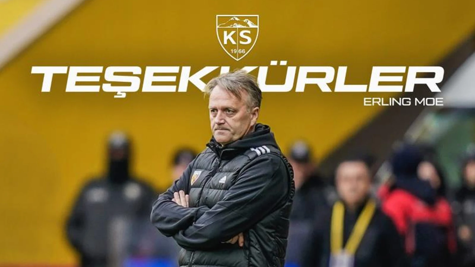 Erling Moe yolcu edildi! Atila Gerin göreve geliyor