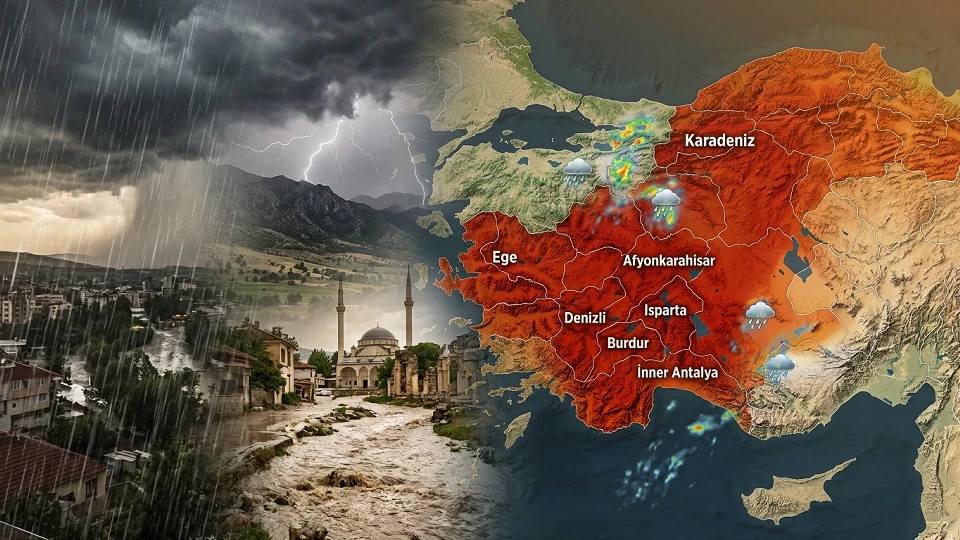 Meteoroloji'den çok sayıda il için sarı kodlu uyarı! Kuvvetli yağış ve fırtına ne zaman başlayacak? | HAVA DURUMU HABERLERİ