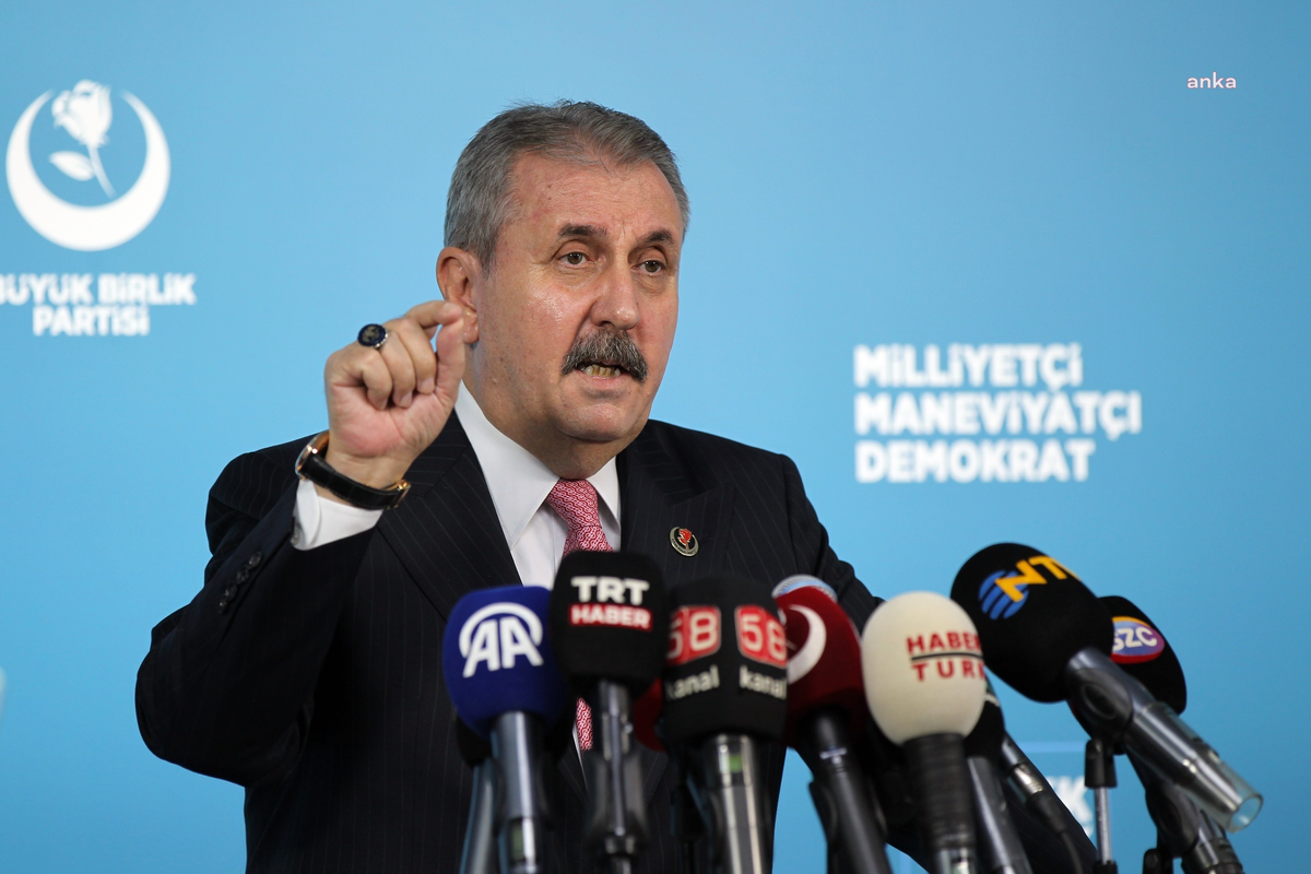 Bbp genel başkanı destici: "mescid-i aksa'dan o kanlı ellerinizi çekin"