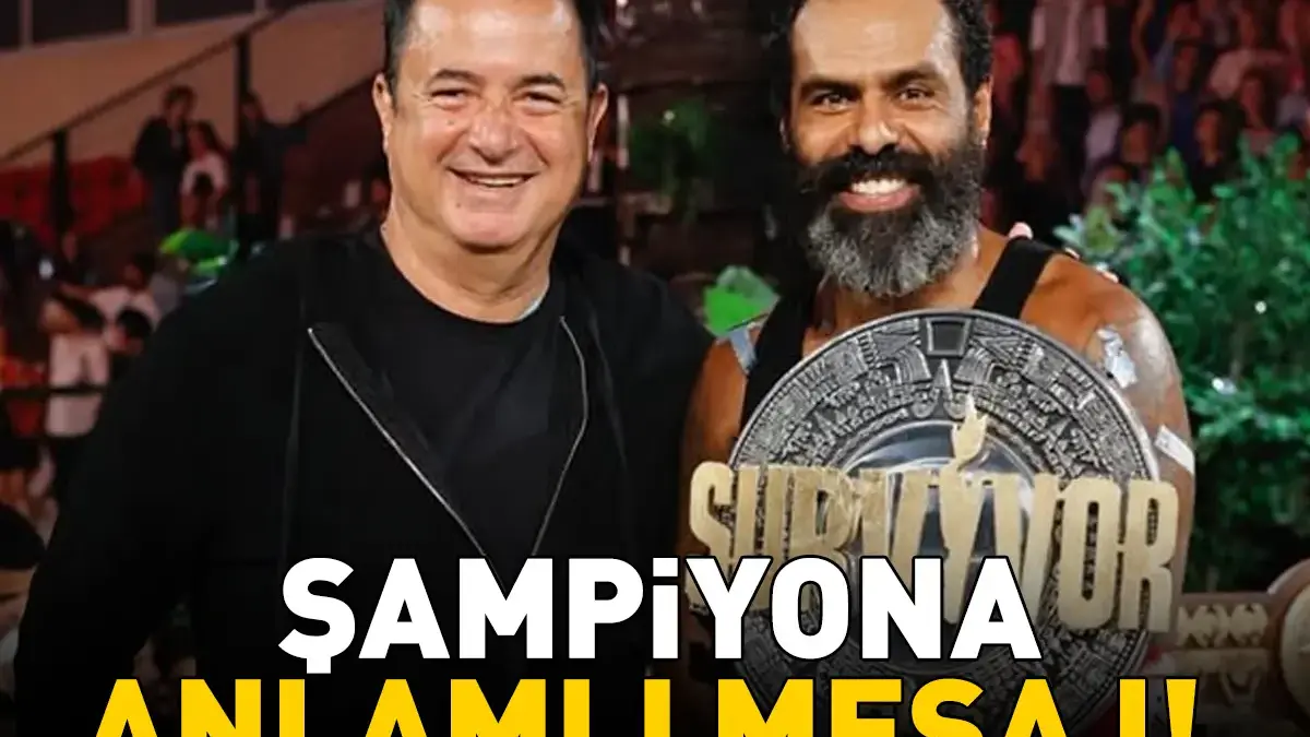 Aylar süren zorlu maraton! Acun Ilıcalı, Survivor 2026'nın şampiyonu Mert Nobre'yi bakın nasıl tebrik etti!