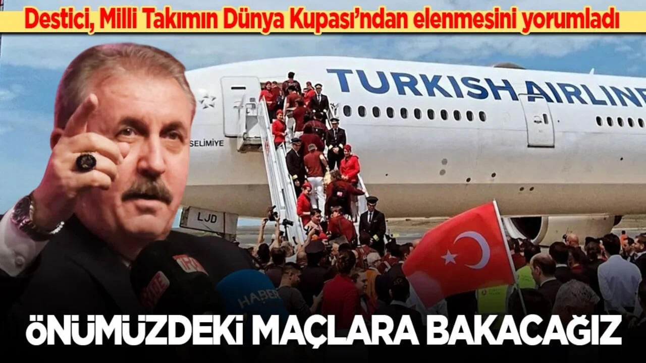 Destici, A Milli Takım'ın Dünya Kupasından elenmesini yorumladı: Önümüzdeki maçlara bakacağız