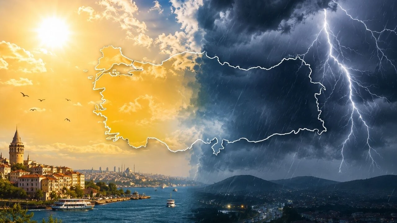 Meteoroloji uyardı! Sıcaklıklar artıyor, birçok ilde sağanak yağış bekleniyor
