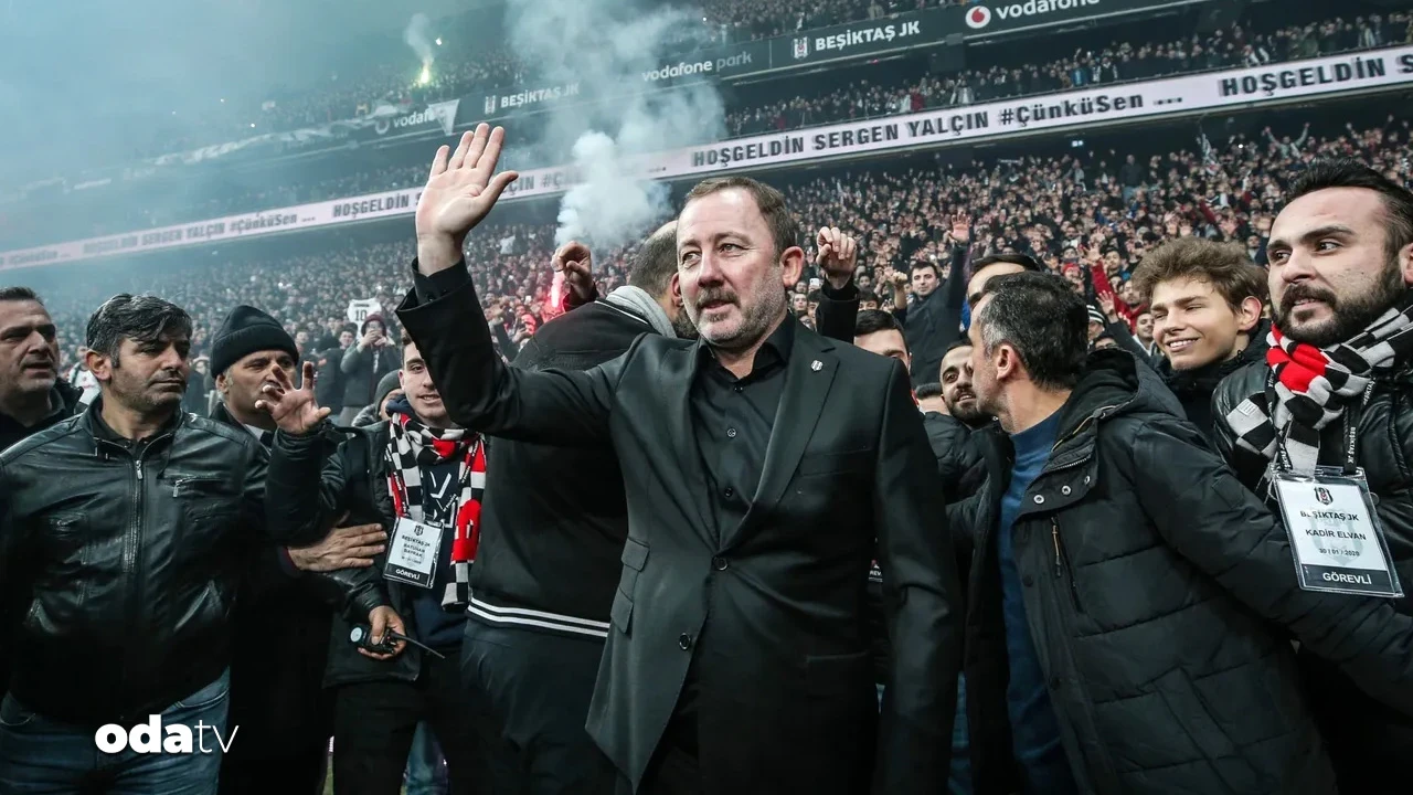 Sergen Yalçın'dan Beşiktaş taraftarına: Ayıp ettiniz
