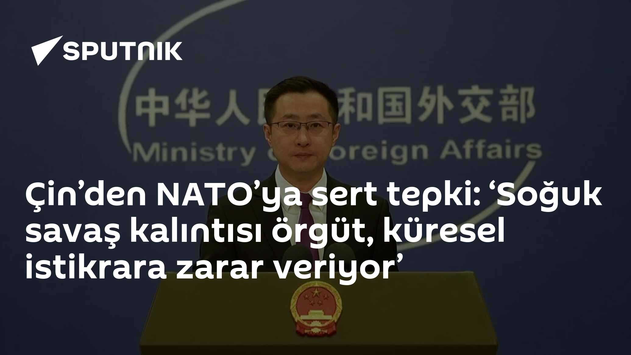 Çin’den NATO’ya sert tepki: ‘Soğuk savaş kalıntısı örgüt, küresel istikrara zarar veriyor’