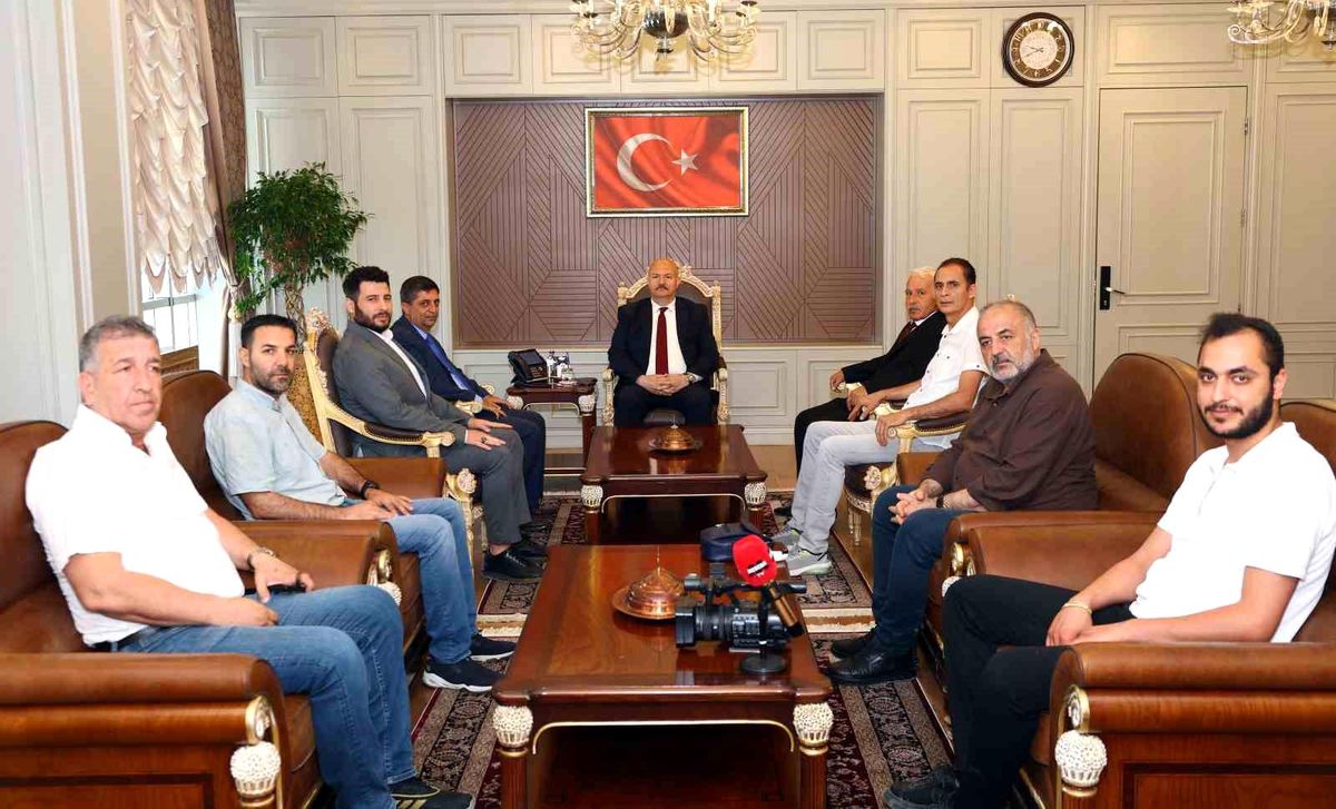 AGAD yönetiminden Vali Abdullah Küçük'e hayırlı olsun ziyareti