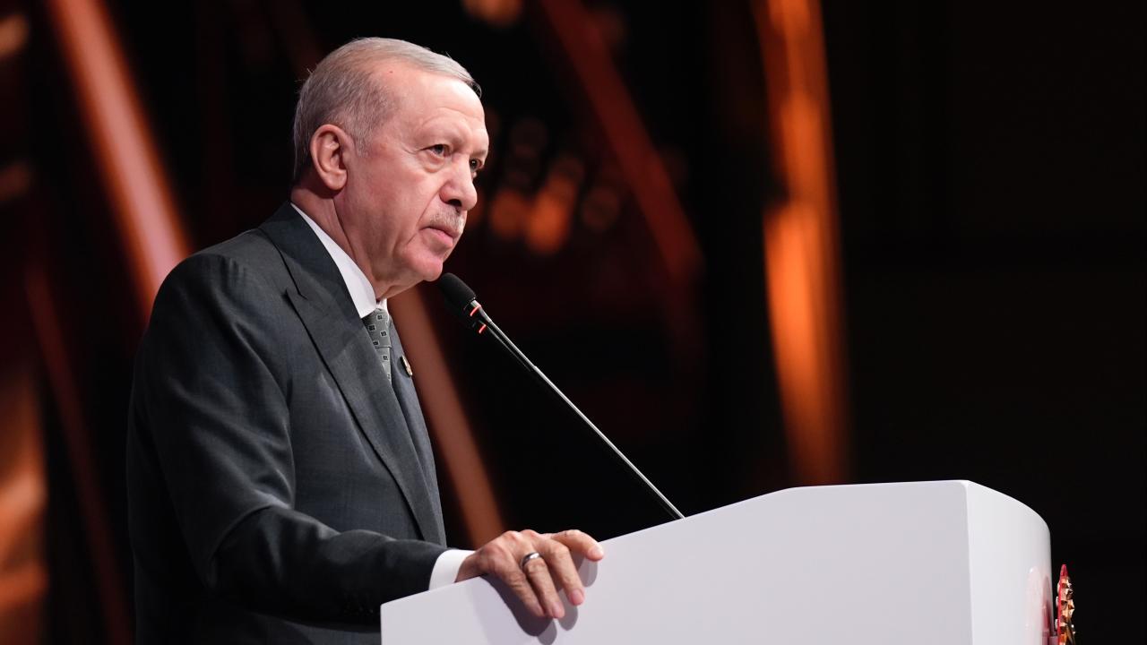 Cumhurbaşkanı Erdoğan konuşuyor
