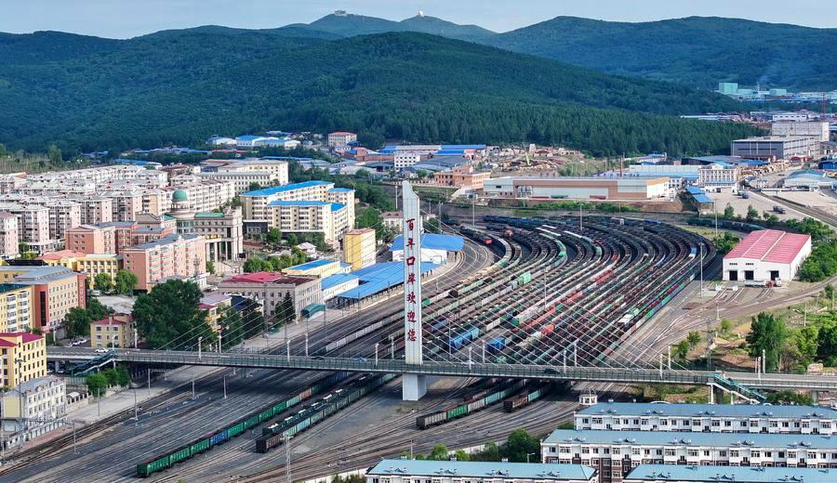 Albüm: Çin-Avrupa Yük Treni Hizmetinin "Doğu Koridoru" Üzerinden Yapılan Sefer Sayısı 40.000'i Aştı