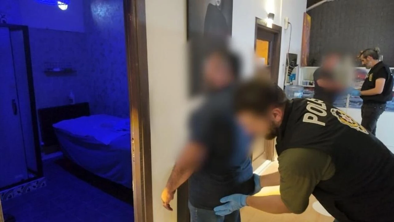 Isparta'da masaj salonlarına fuhuş operasyonunda 2 tutuklama