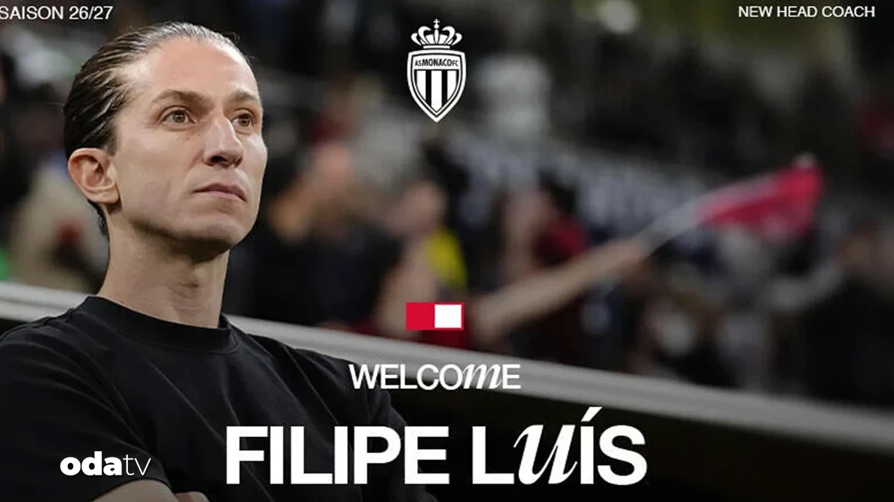 Monaco'nun yeni teknik direktörü Filipe Luis oldu