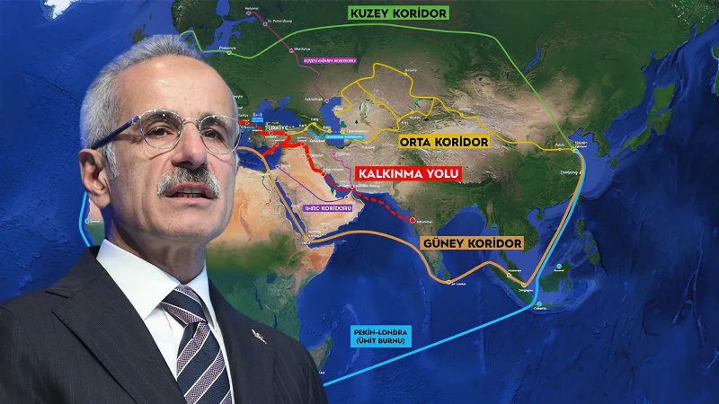 Bakan Uraloğlu yeni ticaret rotasını açıkladı: Demir yoluna alternatif otoyol hayata geçecek
