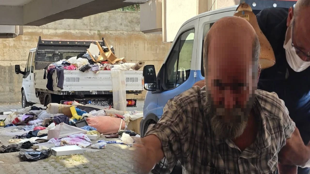 Çöp evden dram çıktı! Kapıyı açanlar gözlerine inanama