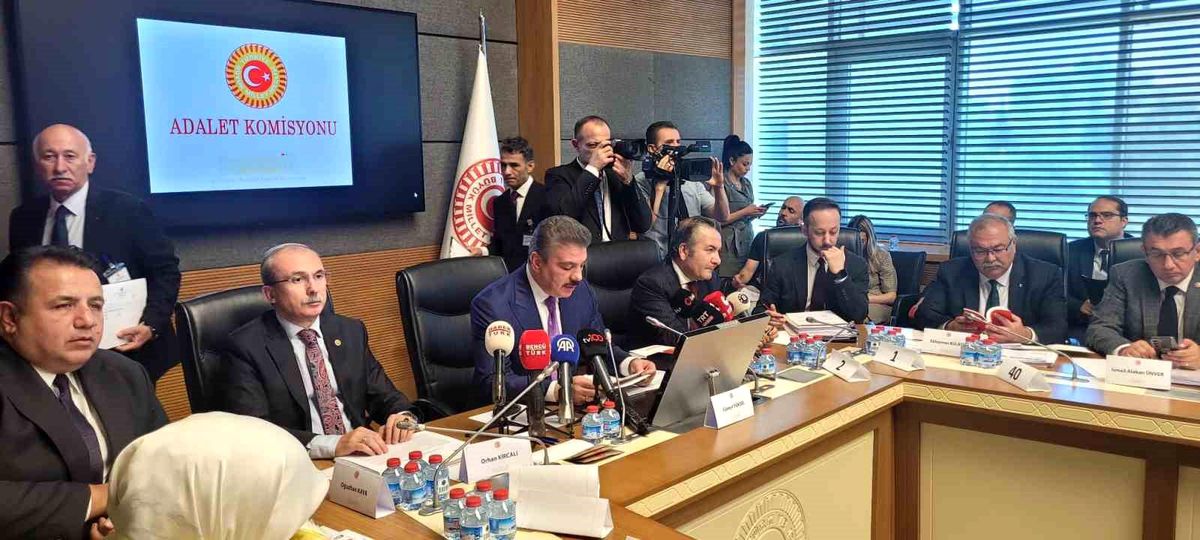 12. Yargı Paketi TBMM Komisyonu'nda Görüşülüyor