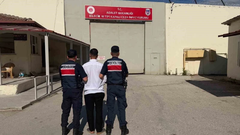Bilecik’te 3 yıl 9 ay hapis cezası bulunan şahıs yakalandı