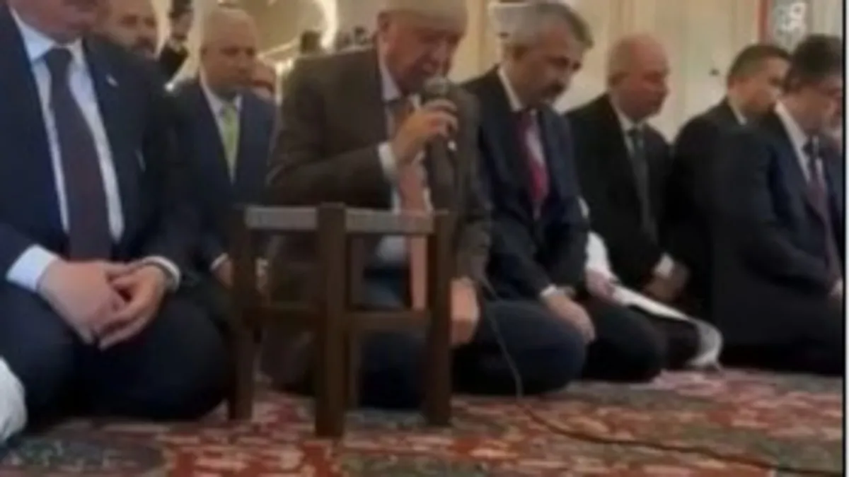 Başkan Erdoğan’dan Selimiye’de Kur’an tilaveti