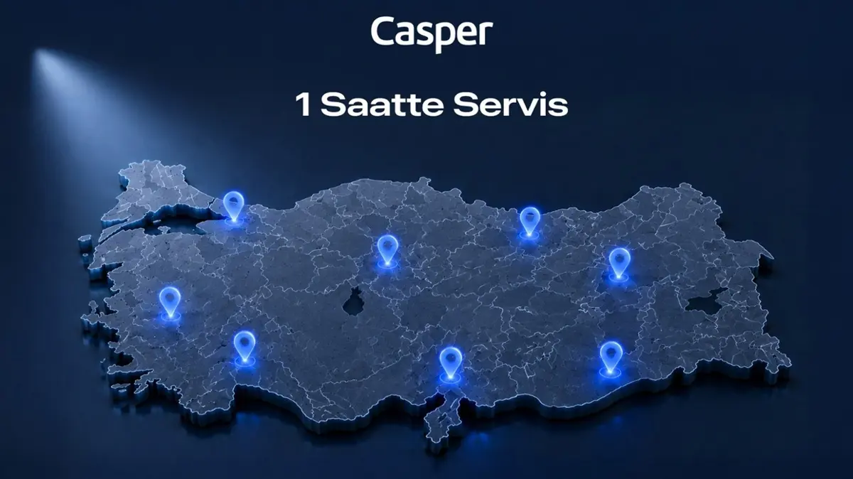 Casper 1 Saatte Servis Nedir" Hızlı Teknik Servis Süreci Nasıl İşler"