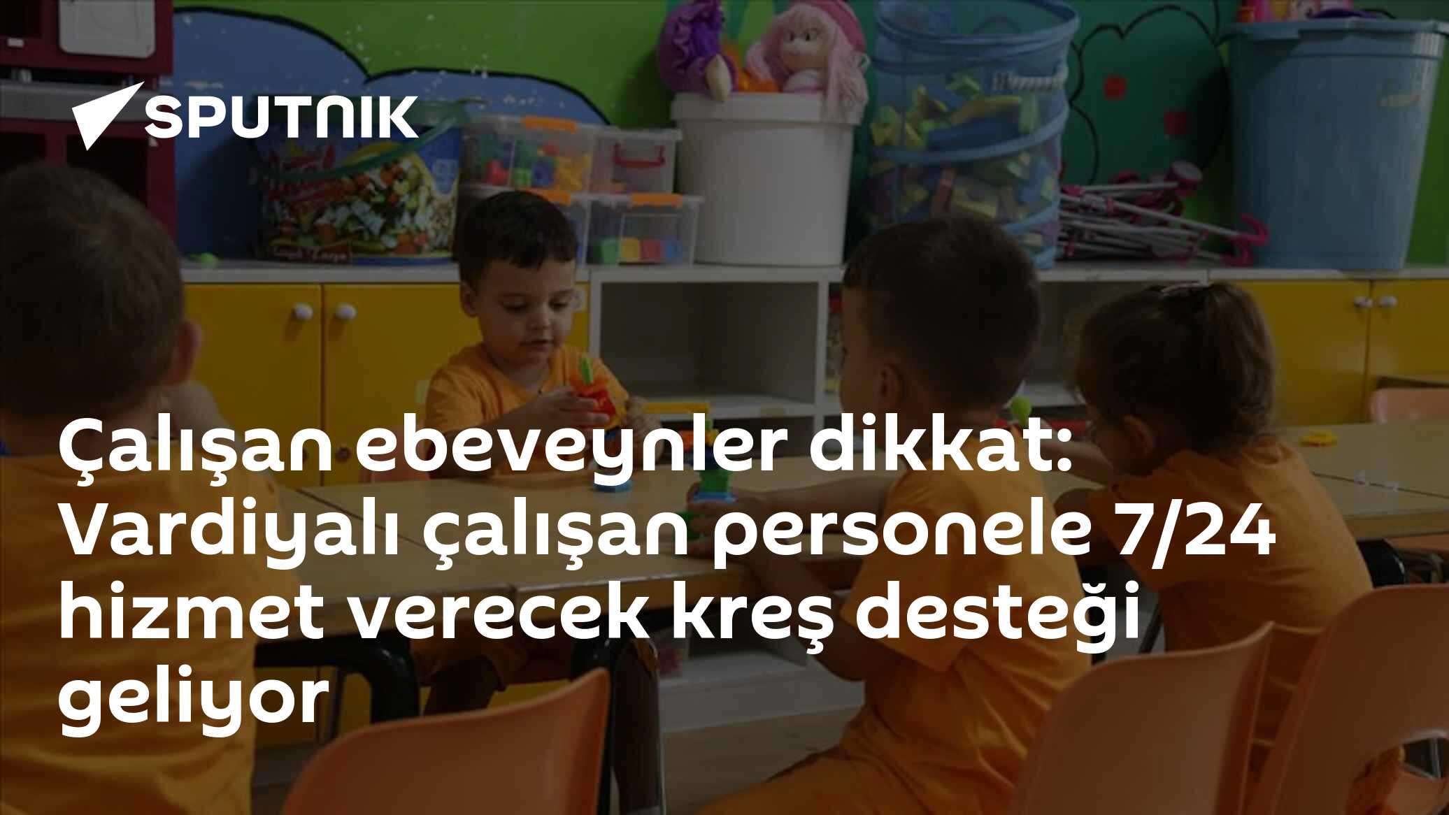 Çalışan ebeveynler dikkat: Vardiyalı çalışan personele 7/24 hizmet verecek kreş desteği geliyor