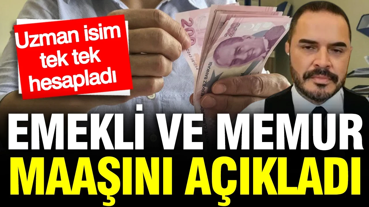 SGK uzmanı emekli ve memur maaşını açıkladı: Güçlü bir beklenti var