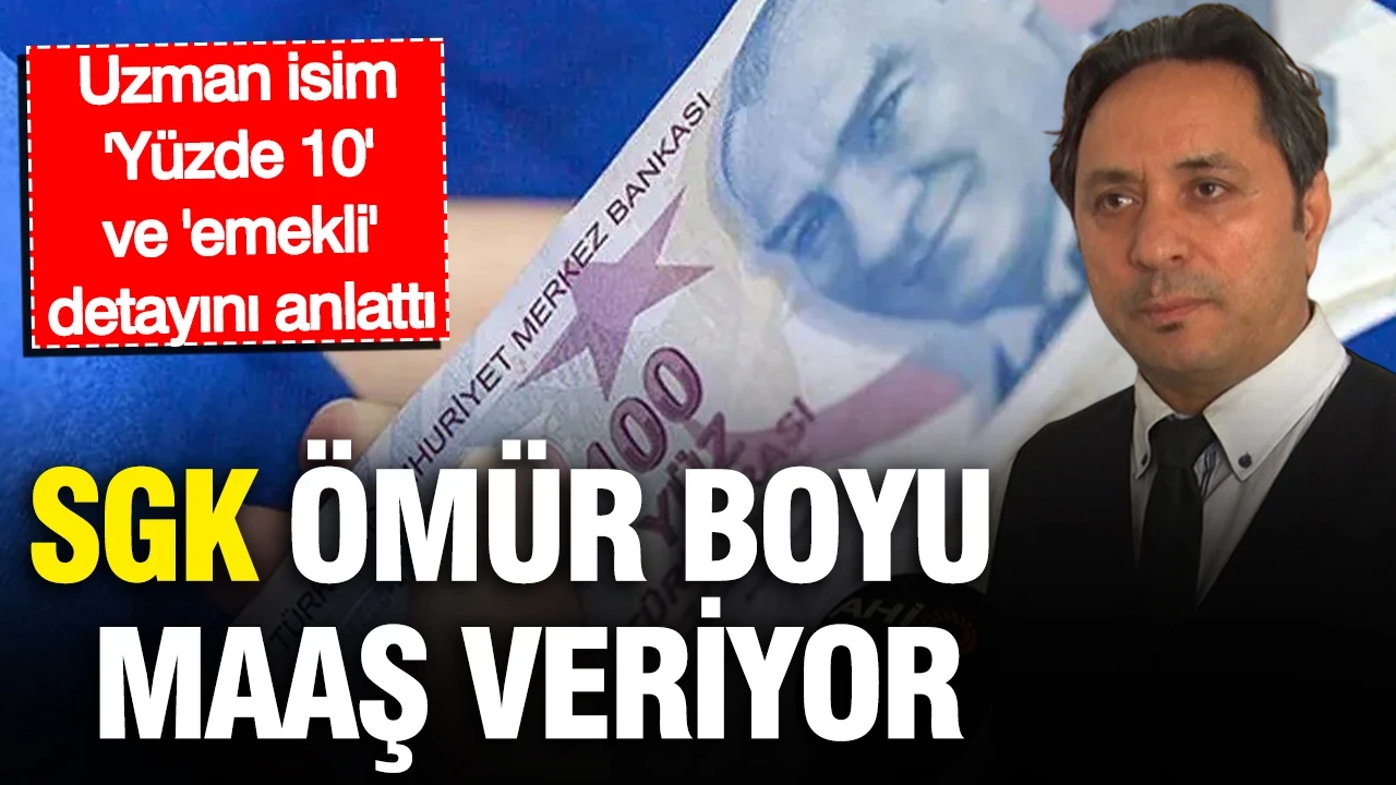 SGK ömür boyu maaş veriyor: İsa Karakaş detayları açıkladı