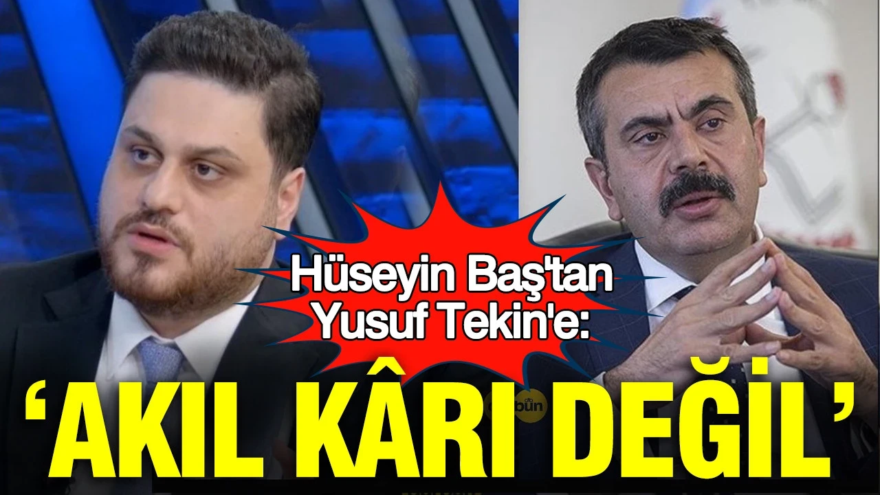 Hüseyin Baş'tan Yusuf Tekin'e 'Kurtuluş Savaşı' tepkisi: 'Bu destansı mücadelenin adı Kurtuluş Savaşı'dır'