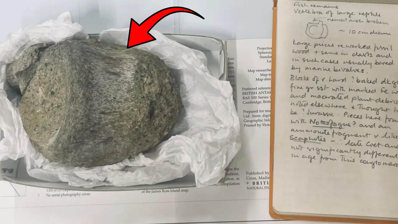 40 yıldır çekmecede duruyordu! Antarktika’da bulunan ilk fosil olduğu ortaya çıktı
