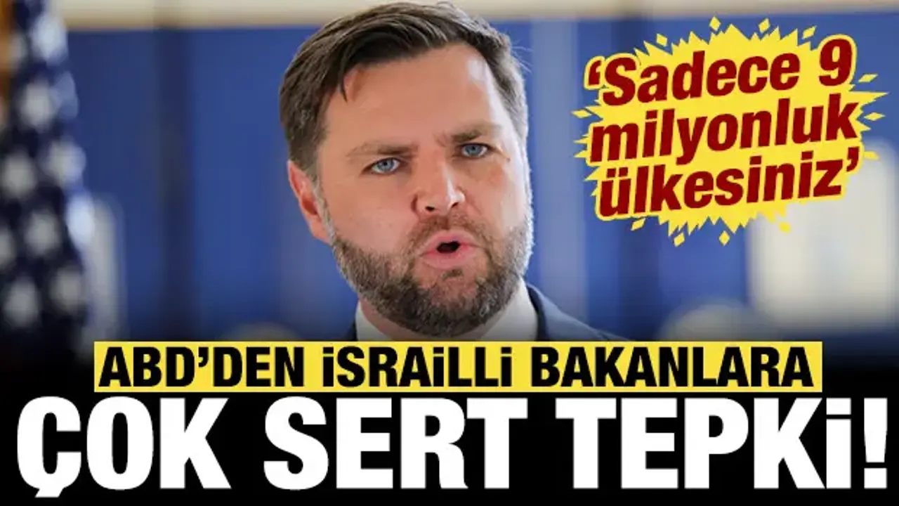 ABD'den İsrailli bakanlara sert tepki: Sadece 9 milyonluk ülkesiniz
