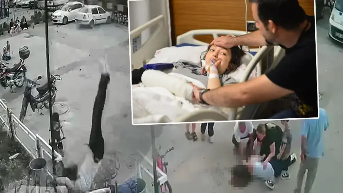 12'nci kattan düştü, hayata tutundu! 14 yaşındaki Ecrin'in mucize kurtuluşu: 'Baba sizi bırakmayacağım'