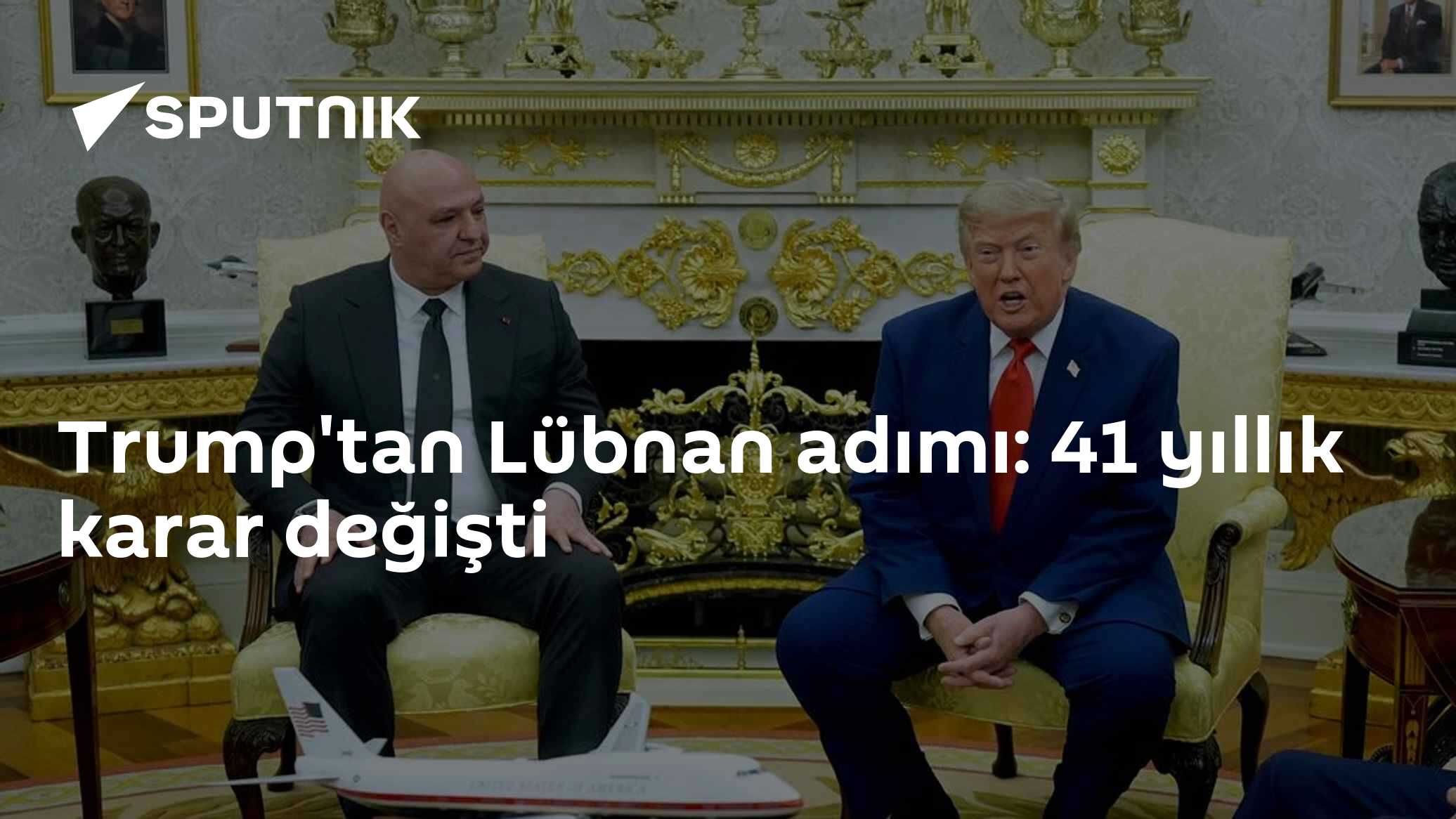 Trump'tan Lübnan adımı: 41 yıllık karar değişti