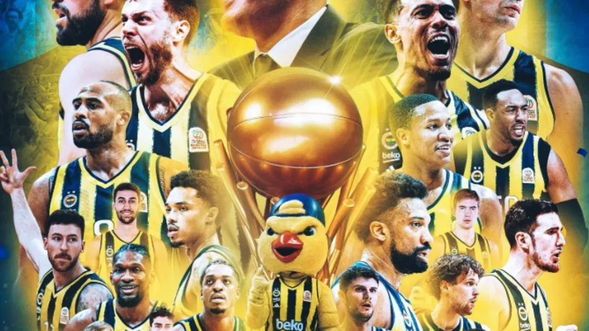 Basketbol Süper Ligi’nde şampiyon Fenerbahçe
