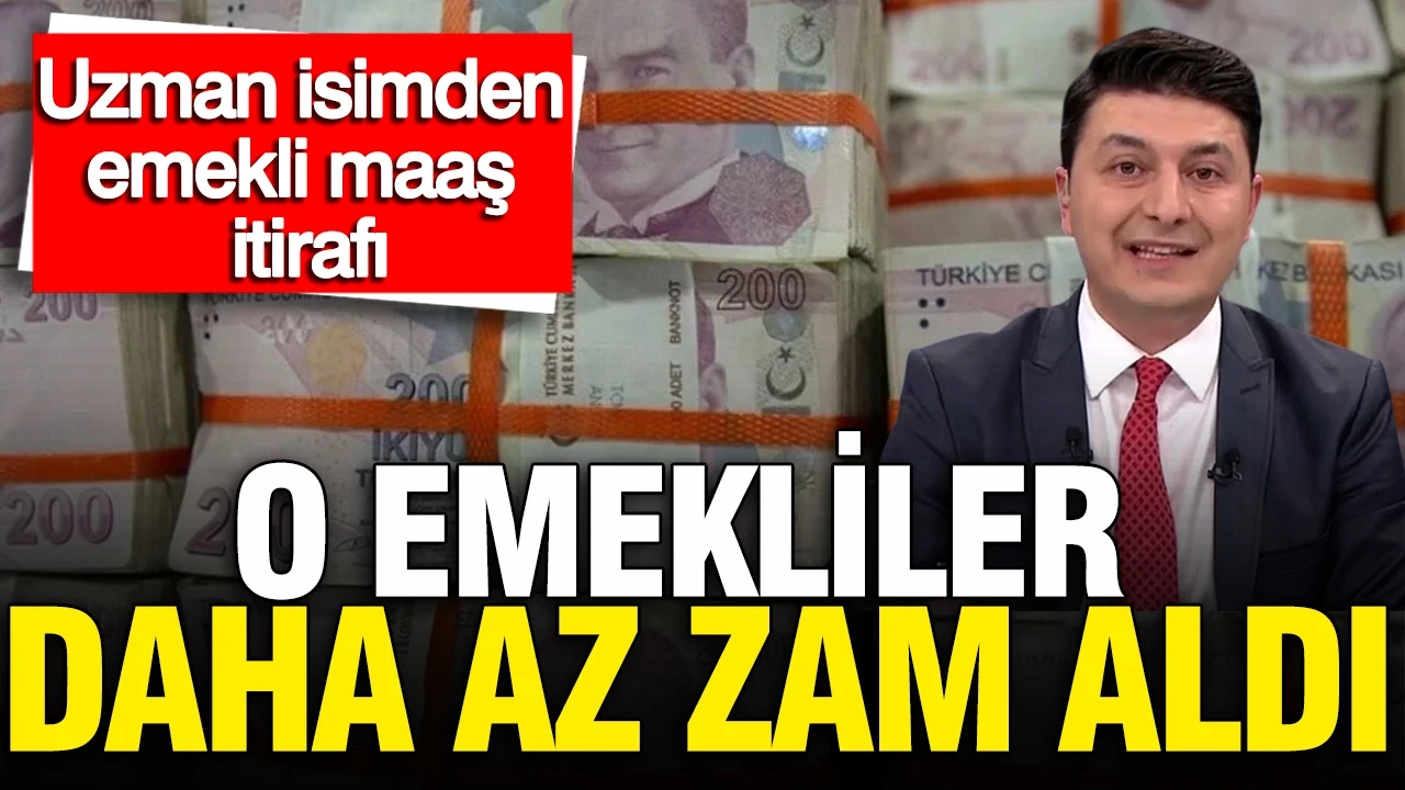 Muhammed Bayram emekli maaş zammındaki bilinmeyeni açıkladı