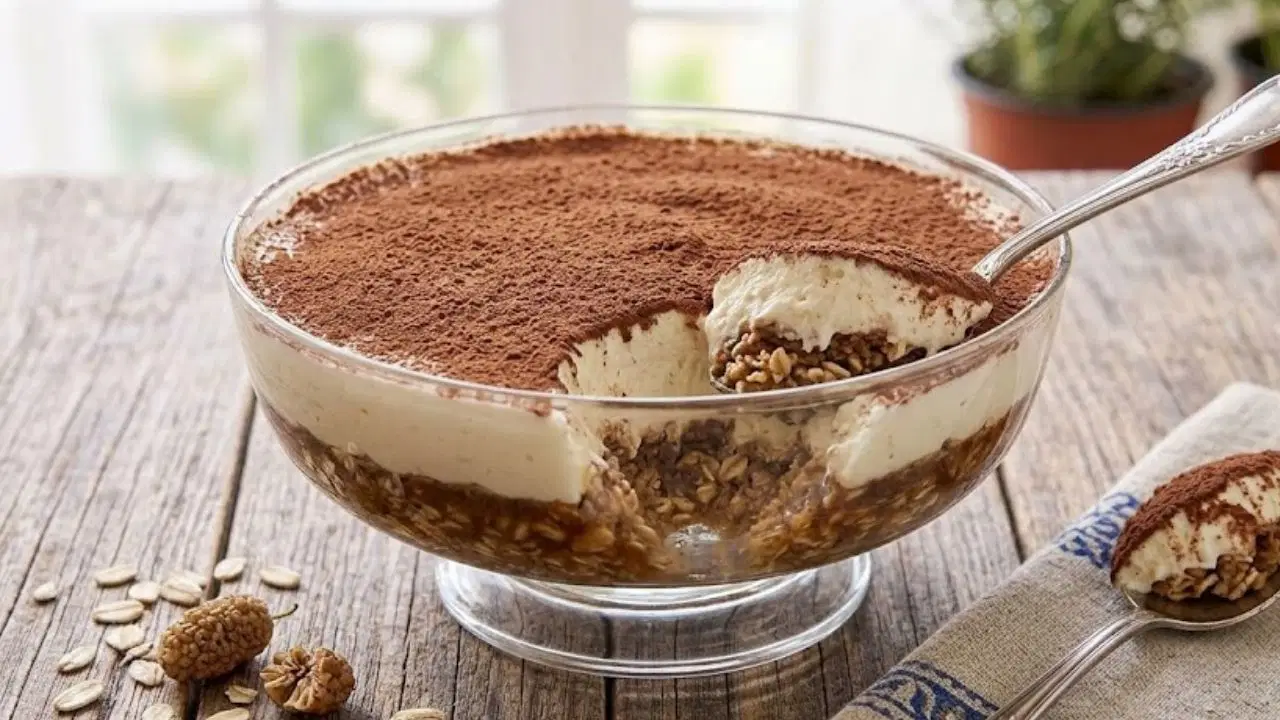 Rafine şekersiz tatlı arayanlara: Tiramisu yulaf tarifi
