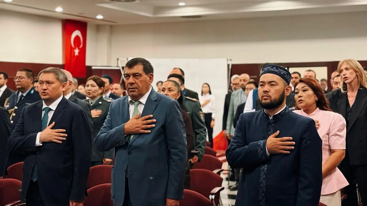 "FETÖ sadece Türkiye için değil, her ülke için güvenlik sorunudur" Astana'da 15 Temmuz programı