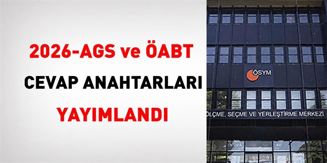 2026-AGS ve 2026-ÖABT Cevap Anahtarları Yayımlandı