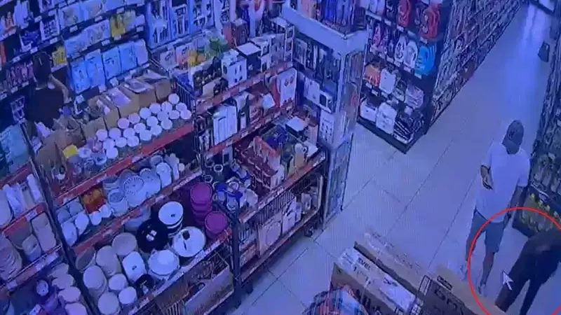 Zincir marketten televizyon çalan şüpheli tutuklandı