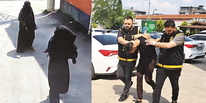 'Çarşaf' giyip servet çaldılar