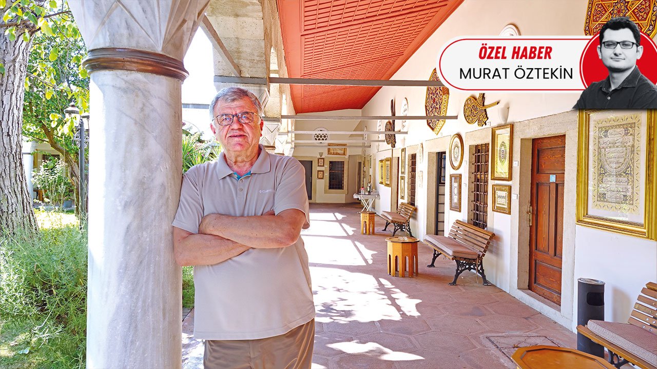 Dini mekanları süsleyen usta nakkaş Semih İrteş: Ömrüm kubbe altlarında geçti