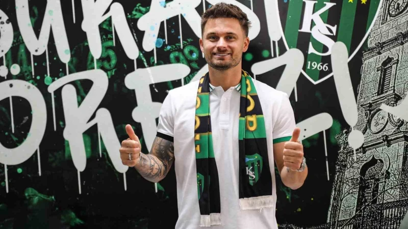 Kocaelispor'da Linetty'nin sözleşmesi uzatıldı