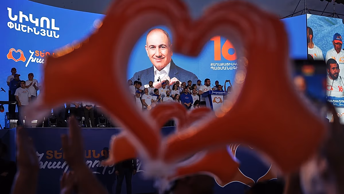Ermenistan seçimleri: İlk sonuçlara göre Paşinyan'ın partisi önde