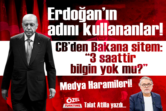Erdoğan'ın adını kullananlar! CB'den Bakana sitem: "3 saattir bilgin yok mu?" Medya Haramileri!