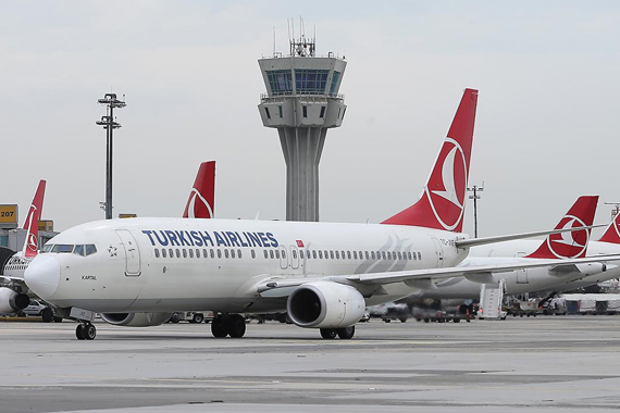 THY uçağında panik