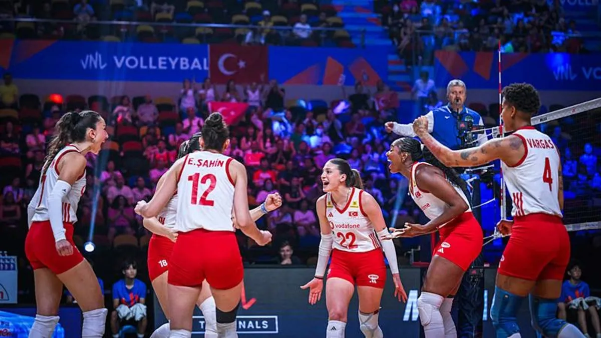 Milletler Ligi Yarı Final Maçı | Türkiye - Çin : Canlı takip