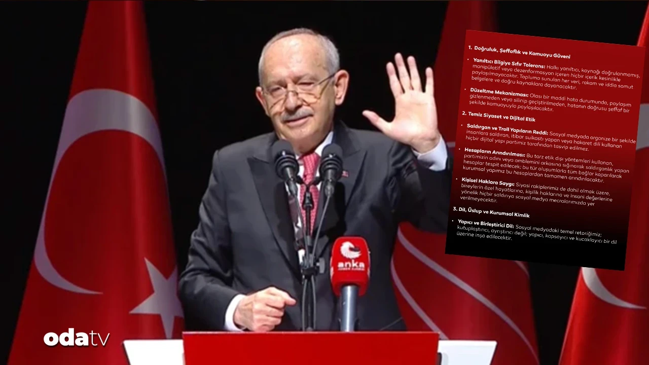 "Dijital Temizlik" dönemi: Kılıçdaroğlu’nun yeni sosyal medya prensipleri belli oldu