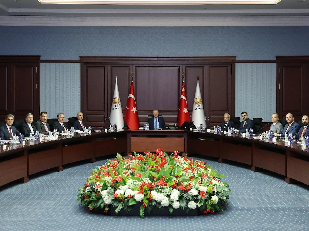 AK Parti MYK, Cumhurbaşkanı Erdoğan başkanlığında toplandı
