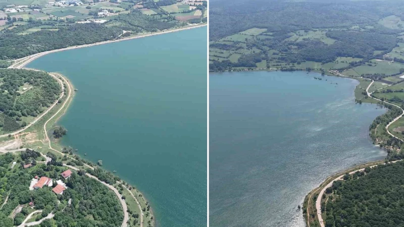 Geçen yıl adacıklar bile ortaya çıkmıştı: Şimdiki su seviyesi yüz güldürüyor