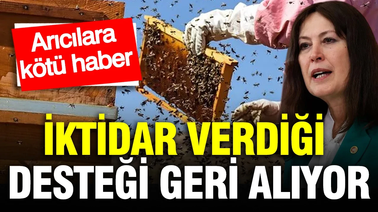 İktidar verdiği desteği geri alıyor: Arıcılara kötü haber